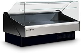 Hydra-Kool KPM-FG-60-S 60" Flat Glass Full Service Reach-in Refrigerated Display Case for Package Products, Multiplexable