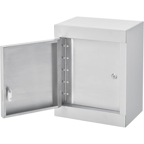 Global Industrial Stainless Steel / 8"L x 12"W x 15"H / Industrial Safety Storage Cabinets