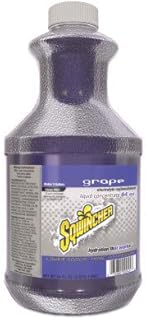 Sqwincher Electrolyte Liquid Concentrate, Grape Mix, 64 oz Jug, 6 Pack | Electrolyte liquid concentrate supports hydration; mix with water; each 64 oz bottle makes 5 gallons for high volume use