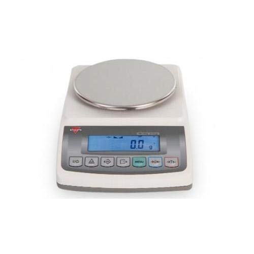 Digital Balance 2100g x 0.1g 5-7/8" Diameter Platform by Torbal – 18"L x 9.63"W x 3.13"H, Antistatic ABS Plastic, White, Model BTA2100