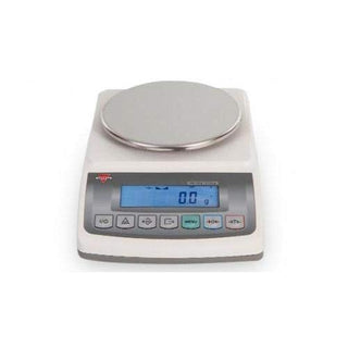 Digital Balance 2100g x 0.1g 5-7/8" Diameter Platform by Torbal – 18"L x 9.63"W x 3.13"H, Antistatic ABS Plastic, White, Model BTA2100