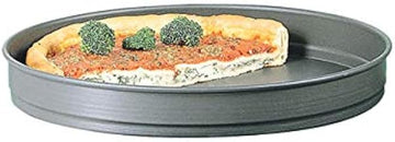 American Metalcraft Hard Coat Stacking Heavy Aluminum 14 In. Pizza Pan