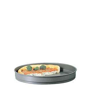 Hard Coat Stacking Heavy Aluminum 14 In. Pizza Pan by American Metalcraft – 14", Aluminum, Gray, Model HC5014