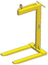 Dual Bale Lift Pallet Lifter - 6000 Lb. Cap. by M&W – Safety Yellow, Model 14513