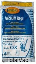 Eureka / Electrolux Harmony / Oxygen Vacuum Bags - 4 Bags