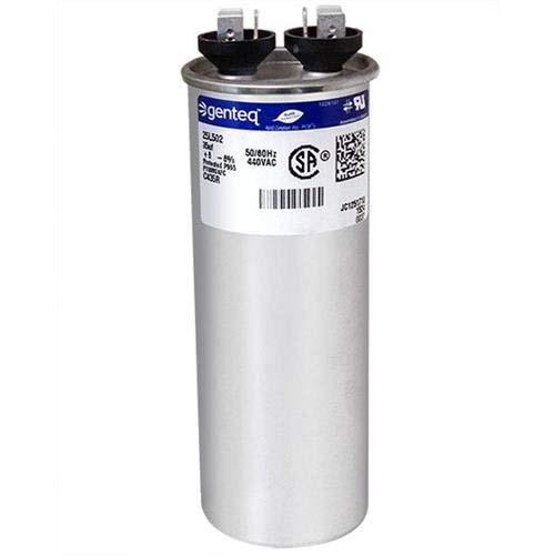 97F9640-35 uf MFD 440 Volt VAC - Round Run Capacitor Upgrade by Trane – Copper, Model ClimaTek for Trane # 97F9640