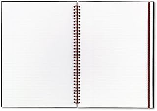 Black n' Red Black n'Red E67008 Twin Wire Poly Cover Notebook, Legal Rule, 11 3/4 x 8 1/4, 70 Sheets