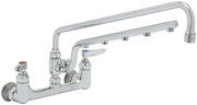 T&S Brass B-0230-U18, UltraRinse Faucet, 8-Inch Wall Mount, 18-Inch Nozzle
