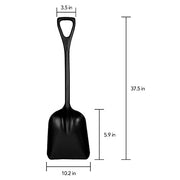 Remco Black / 10 inch Blade / Shovel Storage & Transport