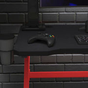 Flash Furniture 23.5L x 45.8W inches / Black / Classic Computers & Accessories