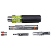 KLEIN TOOLS 7-in-1 Nut Driver / Black / 1 Nut Drivers