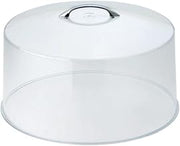 Winco Clear Cake Stand Cover, 12" Round | Dishwasher safe, BPA-free, Acrylic construction, Fits various cake types, Great for Desserts, Buffets and Bakery Displays