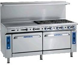 Imperial - IR-12-72 in 12-Burner Gas Range w/Standard Ovens