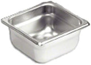 Browne Foodservice 98164 Anti-Jam Steam Pan, 4" Sixth-Size