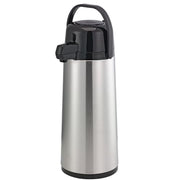 Service Ideas 74.4 Ounces / PUMP LID / Brushed Thermal Carafes