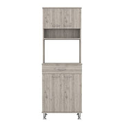 FM FURNITURE Light Gray / Modern Pantries