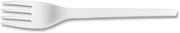 Vegware Plant-Based Compostable 6.5in CPLA Fork (Case of 1000)