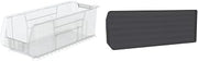 30292 Super-Size AkroBins Plastic Storage Bins, Clear, 4-PackAkro-Mils Length Divider AkroBin 30292/30293, 6Pk (40292) Black