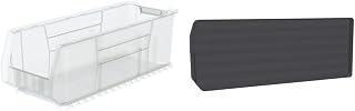 30292 Super-Size AkroBins Plastic Storage Bins, Clear, 4-PackAkro-Mils Length Divider AkroBin 30292/30293, 6Pk (40292) Black