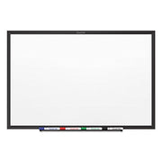 Quartet Black / 48"W x 36"H / Nano-Clean Magnetic Dry Erase Boards