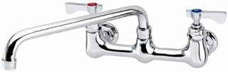 Krowne 12-810L Low Lead Faucet Splash Mounted, 8 Centers, 10 Swing Nozzle NSF by Krowne