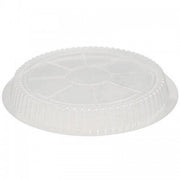 APLD30 CPC 7 in. Clear Aluminium Pan Dome Lid44; Case of 500