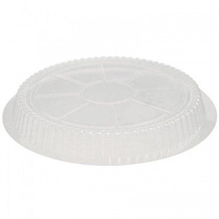 ACCESS PACKAGING APLD36 8 in. Dome Lid Alum Pan Clear - Case of 500