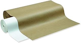 Pacon CORPORATION WHITE KRAFT PAPER 36IN WIDE ROLL (Set of 3)