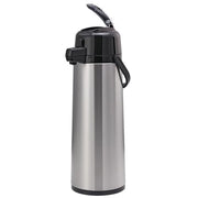 Service Ideas 101.4 Ounces / LEVER LID / Brushed Thermal Carafes