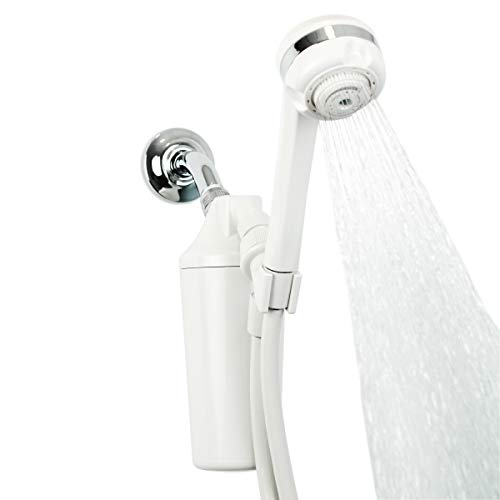 Aquasana WaterSense (1.75 GPM) / Handheld Shower Head Filter (White) / White Showerhead Filters