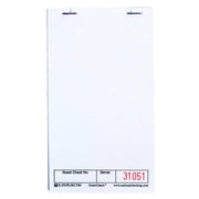 National Checking Company Unilined Single Copy Paper GuestChecks White by NCCO – White, Model KC100