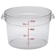 Cambro 12 QT / Clear / 12.0 quarts Container Sets