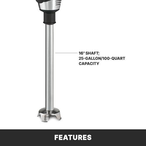 Waring 25-Gallon / WSB60 16” Shaft - Prior Model / 16 Inch Shaft | 25 Gallon Capacity Countertop Blenders