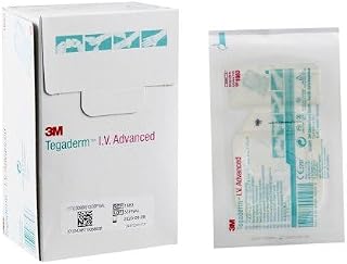 3M 1683 Health Care Tegaderm IV Advanced Dressing, Pack of 400