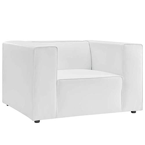 Modway White / Contemporary / Armchair Chairs