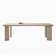 Mesa De Jantar Rock Plate Dining Table Modern Simple Rectangular Home Small Apartment Diner Table by JOYNOW – 180x80x75cm, One Color, Model 8524