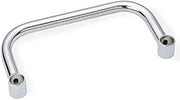 Extended Stainless Steel Push Handle for Metro Super Erecta Posts and Carts, 24"