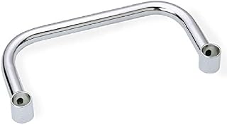 Extended Stainless Steel Push Handle for Metro Super Erecta Posts and Carts, 24"