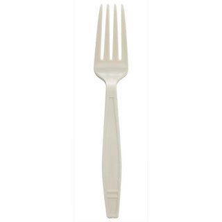Karat Earth KE-U2020 Bio Based Heavy Weight Fork - Natural (Case of 1000)