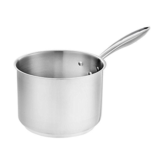 Browne (5724034) 4-1/2 qt Stainless Steel Sauce Pan by Browne Foodservice – Silver, Model 57 24034