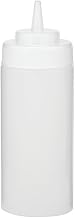 Squeeze Bottle, Clear, 16 oz, 6 Pack