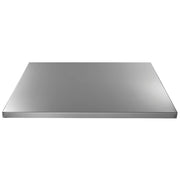 ® Stainless Steel Case Riser - 26 3/4" L x 24" W x 1" H by HUBERT – Stainless Steel, Silver, Model 39973