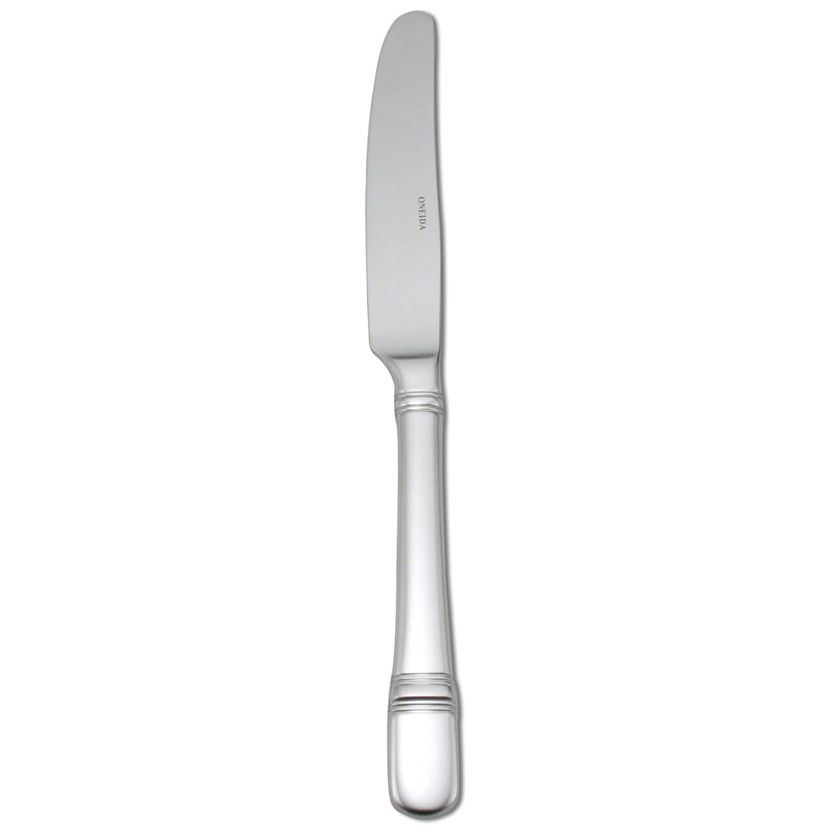 Astragal S/S 1-Piece Table Knife - Dozen by Oneida – 18 / 10 stainless steel, Model T119KPTF