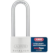 ABUS 1 / Gray / 50 mm lock body, high shackle Keyed Padlocks