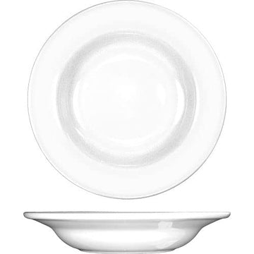 International Tableware Dover White Porcelain 13 Oz Soup Bowl by International Tableware, Inc. – 13.0 ounces, Porcelain, White, Pack of 36, Model DO-3