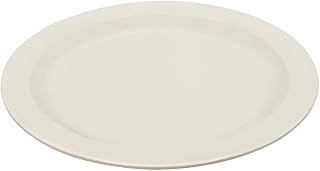 CAC Melamine Dwight Plate Narrow Rim Ivory 9", Box of 24