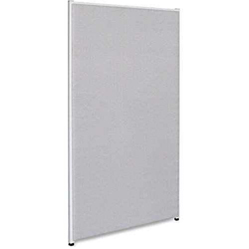 Lorell 1 / 72 by 36-Inch / Grey Fabric