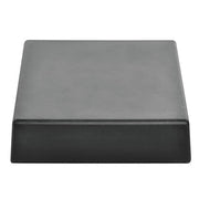 HUBERT Rectangular / Black / 1 Risers