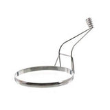 Egg Ring by Royal Industries – Chrome Plated, Silver, Model ROY ER 3 D