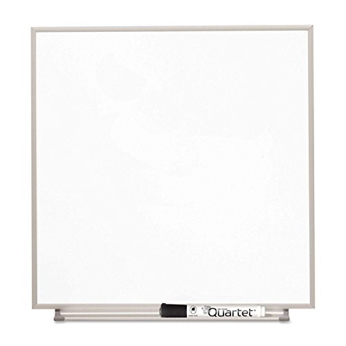 Quartet 1 / 16"W x 16"H / Silver Dry Erase Boards